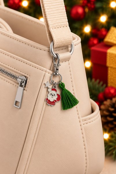 nftart.design New Year's Special Bag Charm/Bag Ornament/Keychain Ornament Sin...
