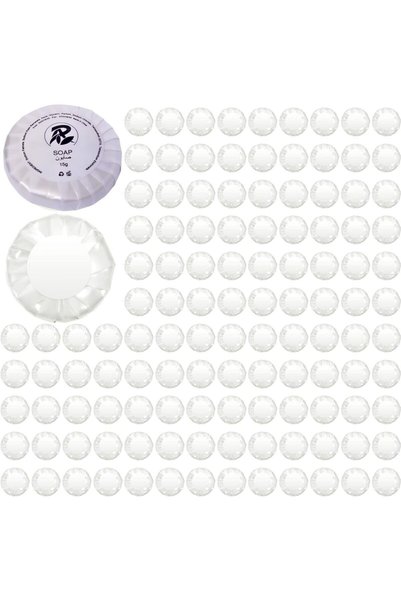 Fine Product 400 Pcs Mini Hotel Soap Bar Set, Travel Soap Bulk Individually W...