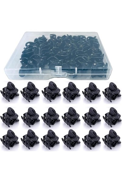MNODWLOF Mini Hair Claw Clips for Girls and Women, 24 Pcs Small Hair Clips Pi...