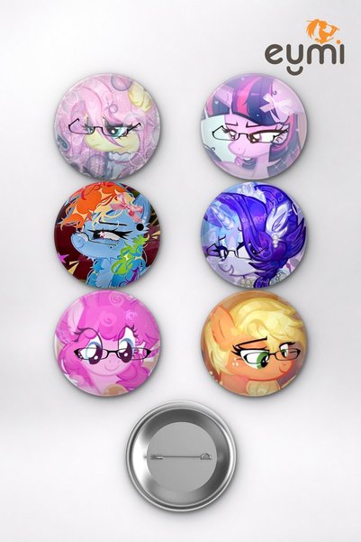Eymi Design My Little Pony Twilight Sparkle Pinkie Pie Rainbow Dash Animasyon...