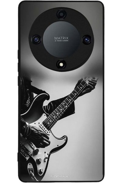 Sonique Ανδρική Θήκη για Honor Magic5 Lite 5G Ροκ Κιθάρα