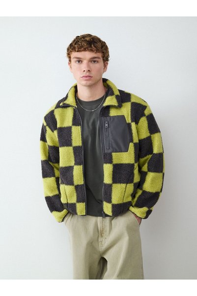 BALMAIN Flísová bunda Flísová bunda s potlačou