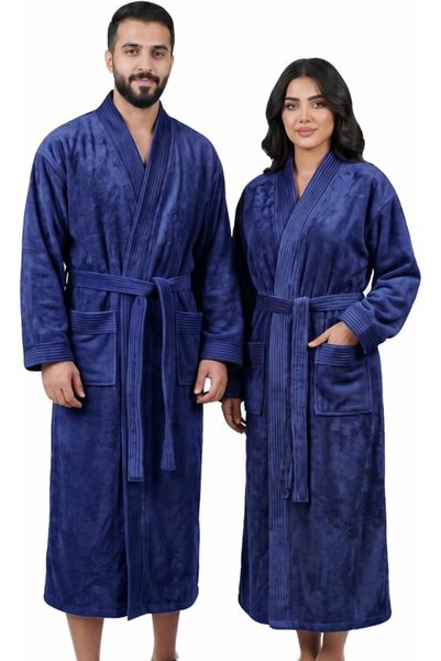 D DONETELLA FEEL THE LUXURY DONETELLA 1-Pcs Bathrobe for Men & Women - Kimono...