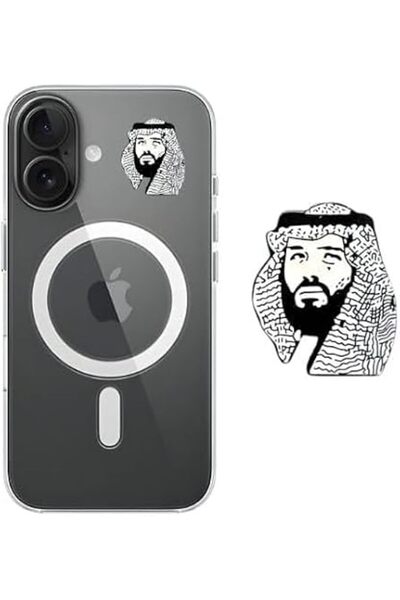 Generic ملصق معدني للهاتف المحمول من 3M - تصميم القهوة |   ملصق هاتف معدني مت...