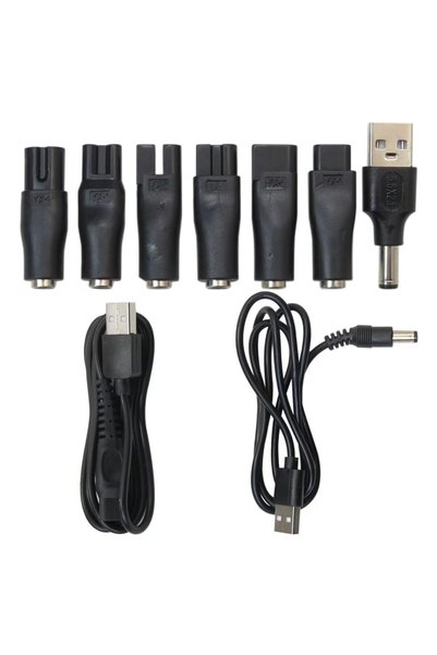 USonline911 سلك طاقة بديل 5 فولت، شاحن USB مناسب لمصففي الشعر الكهربائيين، ما...