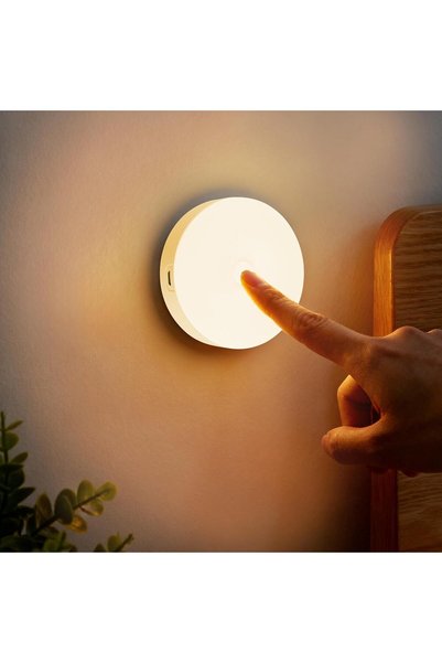 Generic Rechargeable LED Night Light, Mini Touch Night Lamp with Magnetic Bas...
