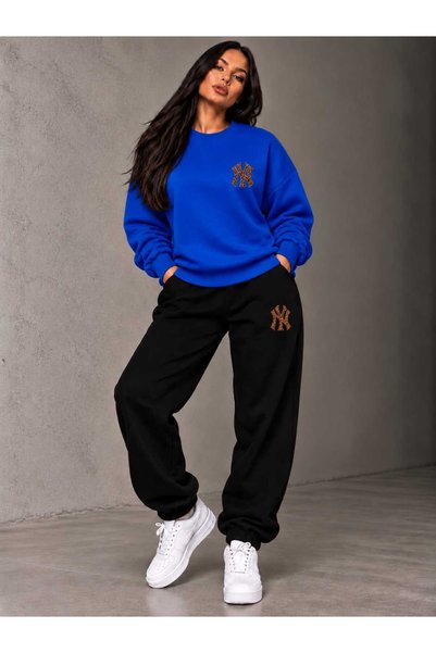 YK WEAR Zero Collar Sweat Suit 2-Piece Combination Kilik Shardon Suit Women /...