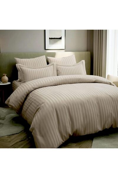Master Home Textile طقم لحاف فندقي من الألياف الدقيقة ماركة MASTER، يناسب سري...