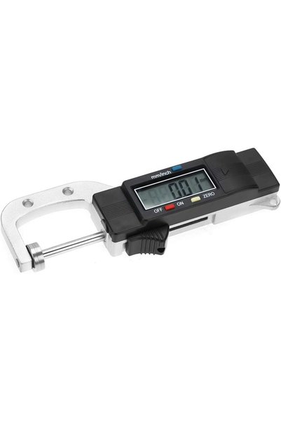 GENERAL Thickness Gauges, Electronic Thickness Meter with Digital LCD Display...