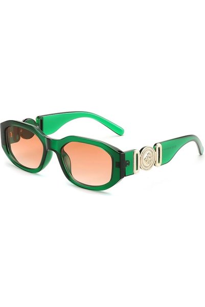 FEISEDY Small Square Sunglasses for Women Men Vintage Trendy Irregular Sungla...