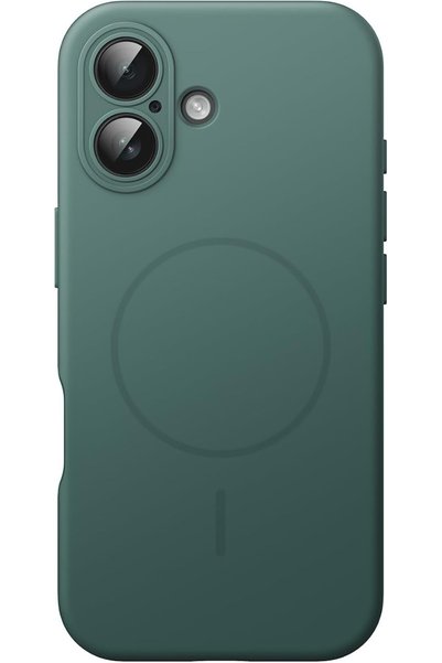 GENERAL Jitech Magnetic Silicone Mobile Phone Case for iPhone 17, Blue