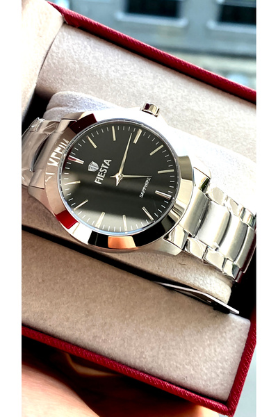 Fiesta Men's premium special stylish boxed valentine's day gift wristwatch