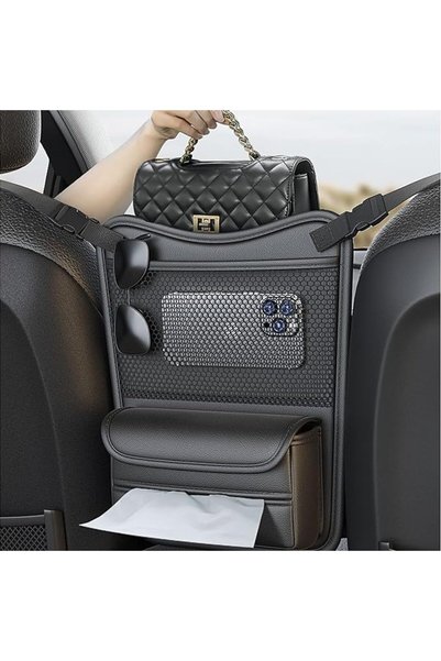 ANYUAN Car Seat Gap Organizer Between Seats - منظم مقعد السيارة, Nappa Leathe...