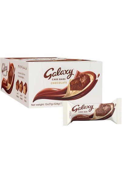 GALAXYBUTIQUE كعكة جالاكسي بالشوكولاتة، 12 × 27 جرام