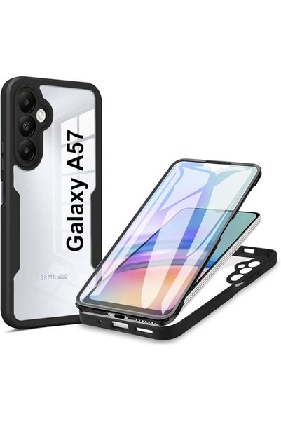 GENERAL غطاء حماية شفاف لهاتف سامسونج جالاكسي A37/A36/A56 مع واقي شاشة مدمج، ...