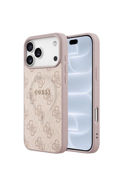 Guess Θήκη MagSafe για Apple iPhone 18 Pro / 17 Pro, 4G, με ανάγλυφο δαχτυλίδ...