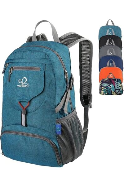 WATERFLY Small Lightweight Packable Backpack: 20l Ultra Light Foldable Travel...