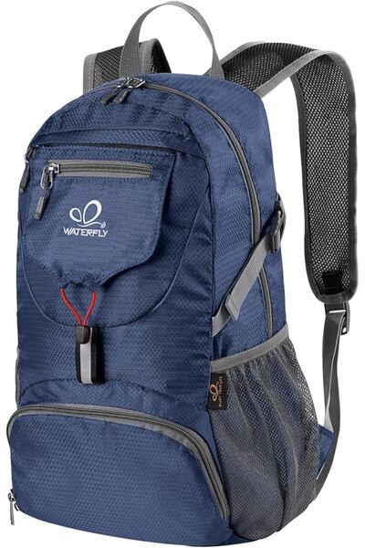WATERFLY Small Lightweight Packable Backpack: 20l Ultra Light Foldable Travel...
