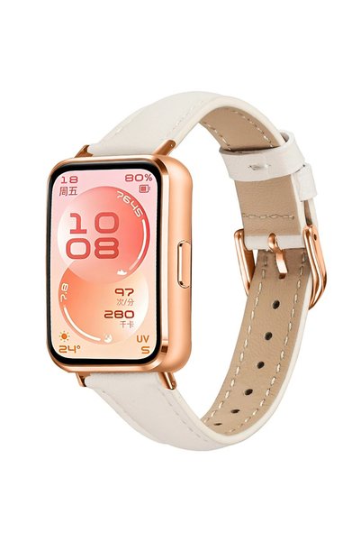 XGSM Curea din piele pentru Huawei Band 11 / 11 Pro, bej
