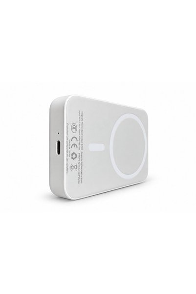 BLOOFY TECH iPhone Uyumlu MagSafe Kablosuz Şarj Hibrit Powerbank 5000 mAh Min...