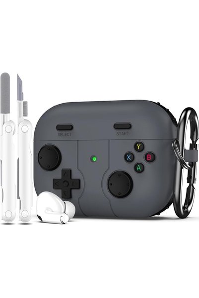 R-fun غطاء حماية لسماعات AirPods Pro 3 (2025) مع طقم تنظيف، بتصميم كلاسيكي عل...