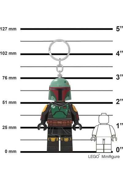 LEGO Minifigures KE188H Boba Fett Led Key Chain