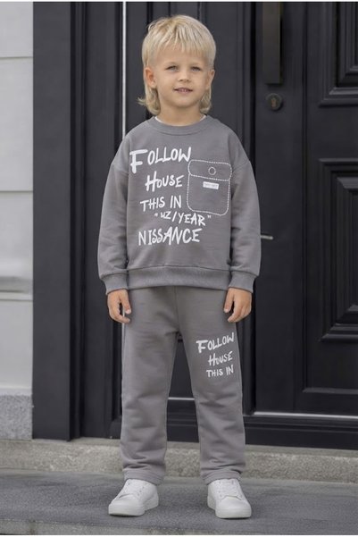 PARK BEBE Set de hanorac și pantaloni de trening (joggers) cu imprimeu pentru...