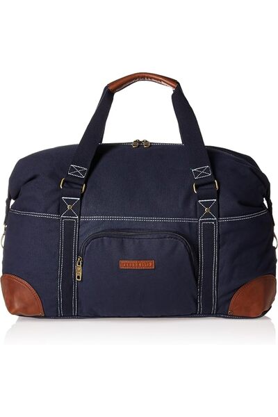 Perry Ellis 22" Carry-on Weekender Canvas Duffel Bag