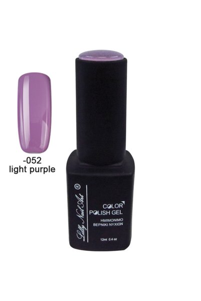 NO BRAND Ημιμόνιμο τριφασικό μανό 12ml - Light purple [40504008-052]