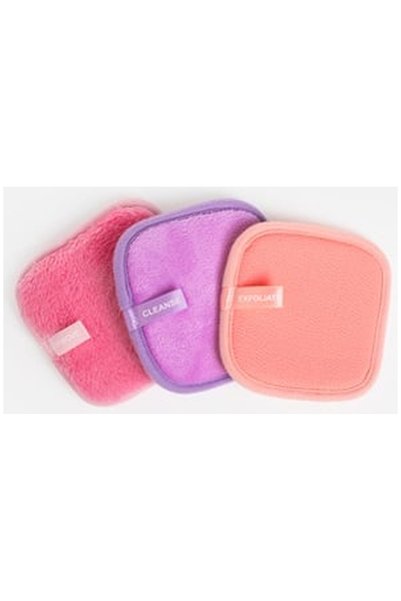 OEM Exfoliating and Make-up Removing Cleansing Sponges 11x11cm - 3 pcs