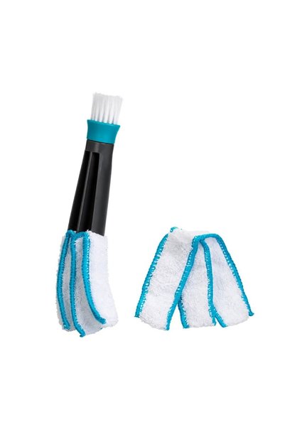 FONIX Perie pentru curățarea gurilor de ventilație auto, VentClean, cu trei c...