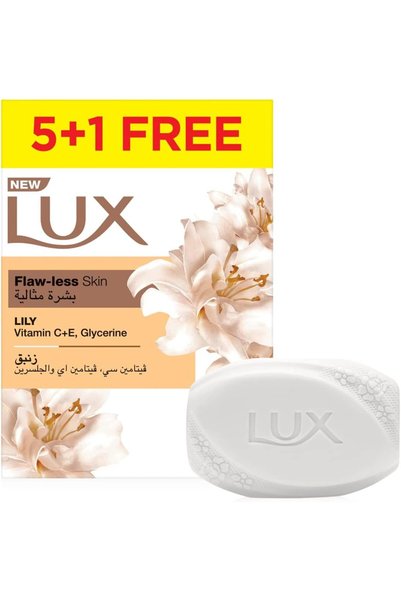 [lux.pro] صابون لوكس للبشرة المثالية، برائحة الزنبق، مع فيتامين سي، وفيتامين ...