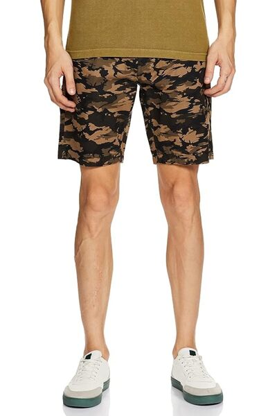 Amazon Encore Brand - Inkast Denim Co. Men's Cotton Cargo Shorts Regular Fit