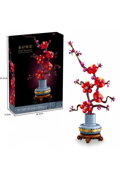 Botanic Plum Blossom flower decor 10369 (327) Pieces