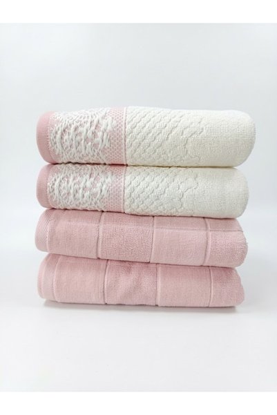 Özdilek Evony Ramona Towel 4 Pieces - 50X90 cm 100% Cotton