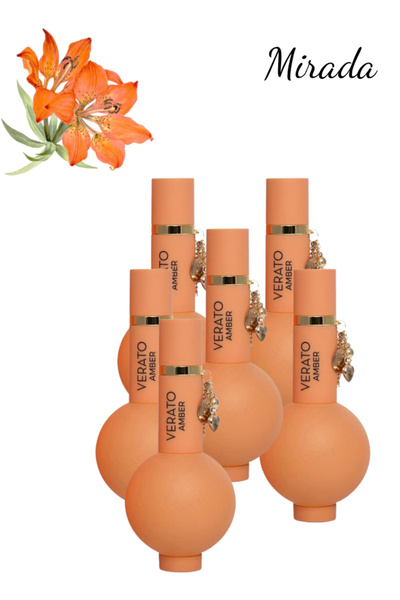 Mirada 6 قطع Verato Amber عطر 100ML