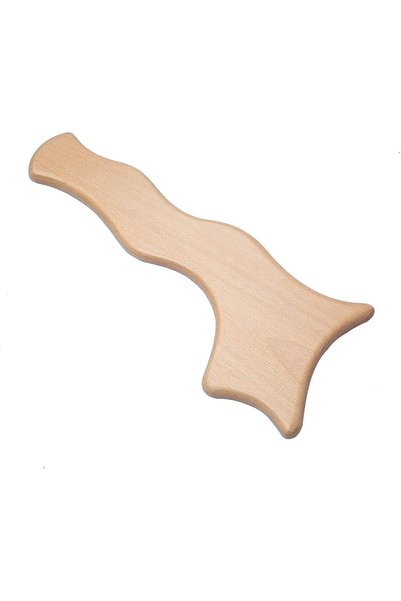 Arabest Wooden Gua Sha Tools, Wood Therapy Lymphatic Drainage Paddle, Anti-Ce...