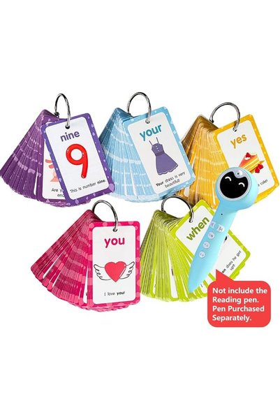 Generic 220 English Sight Words Flash Card Phonics Words Flashcards Baby Lear...