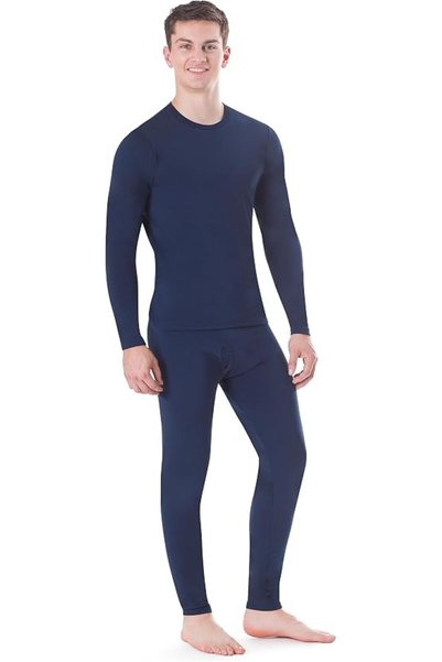 ROCKY Thermal Underwear for Men, Long Johns Base Layer Set, Fleece Lined for ...