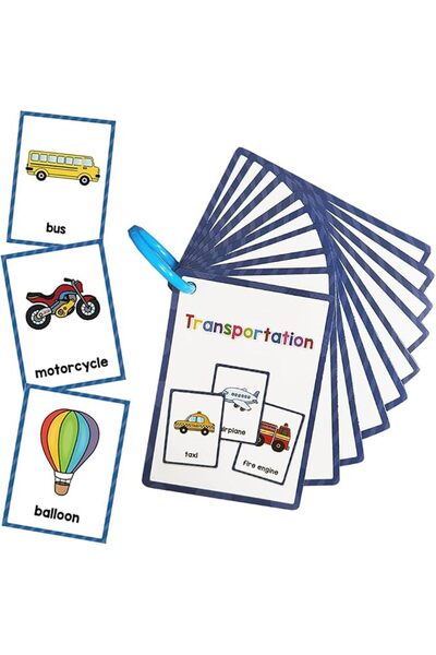 GENERAL بطاقات تعليمية للأكلام الإنجليزية من لاتشيلي فودز، كلمات عالية التكرا...