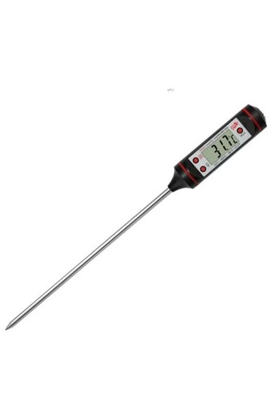 Enolandia Termometru alimentar digital cu sonda din inox, -50 +300 grade celsius