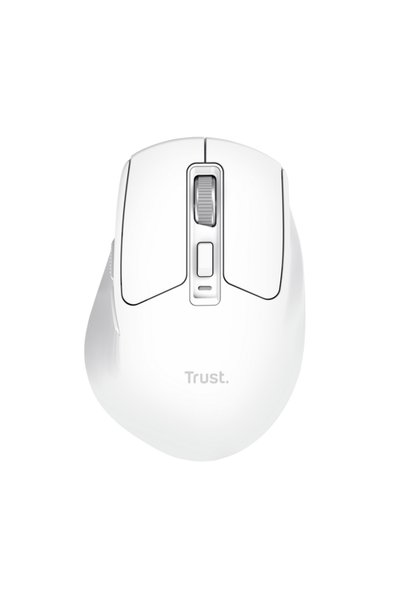 Trust Mouse Niven, 3200 DPI, alb