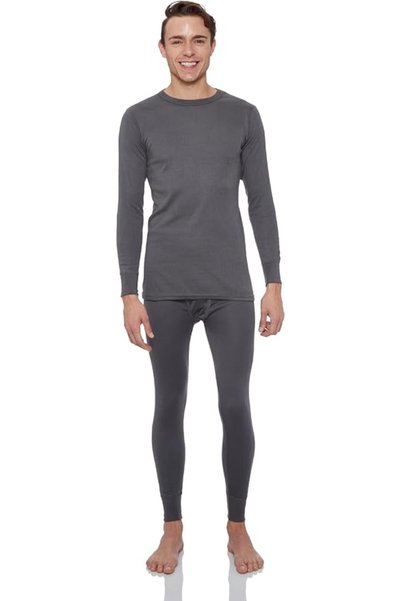ROCKY Thermal Underwear for Men, Long Johns Base Layer Set, Fleece Lined for ...