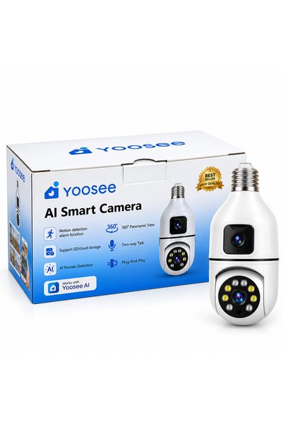 Eseno Select Aı Smart Kamera Yapay Zeka İle İnsan Takibi Duy 360° Dönebilen - Alarm Sistemi - Konuşma Özellikli I