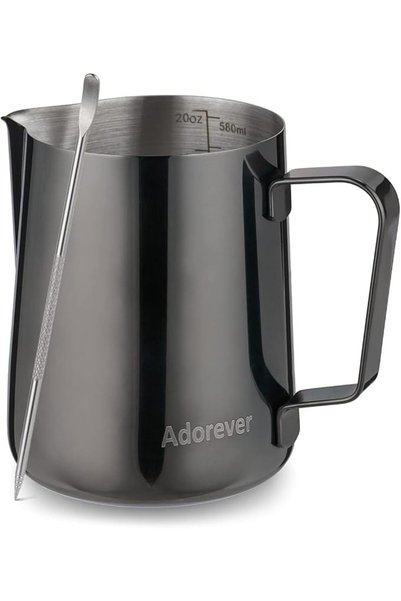 GENERAL Adorever Milk Frothing Pitcher 350ml/600ml/900ml/1500ml (12oz/20oz/32...