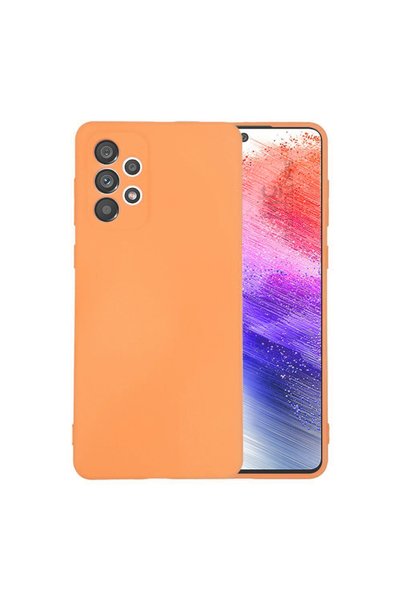 Sonique Θήκη Σιλικόνης My Colors Samsung Galaxy A53 5G Πορτοκαλί