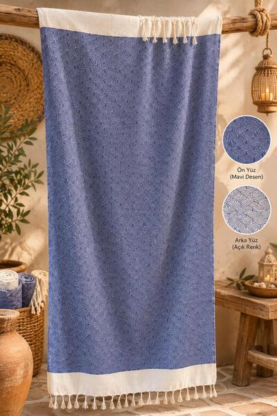 Aksoy Authentic Buldan Karatezgah Woven Peshtemal