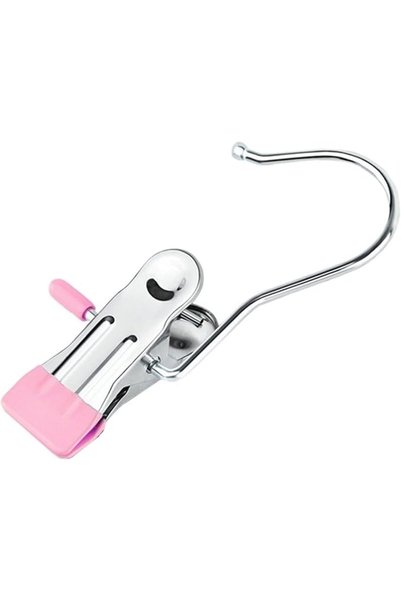 GENERAL Hanging Clips 50pcs Anti-Rust Clip Space-Saving Hanger Clothespin Hat...