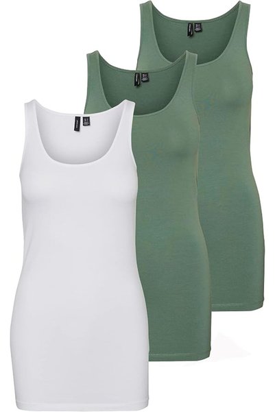 Vero Moda Maternity قميص نسائي طويل بدون أكمام من VERO MODA طراز Vmmaxi My So...