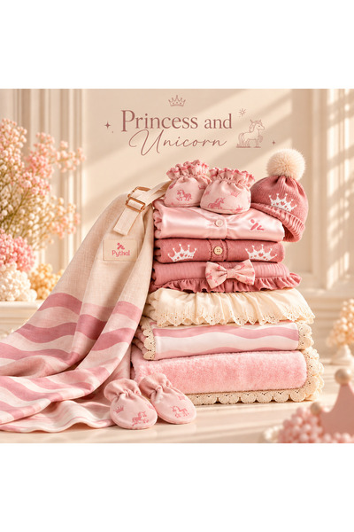 Pythal Princess & Unicorn Luxury Baby Gift Hamper |